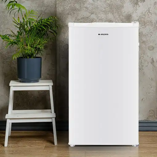 Aspes ACV85502E congelador Congelador vertical Independiente 60 L E Blanco