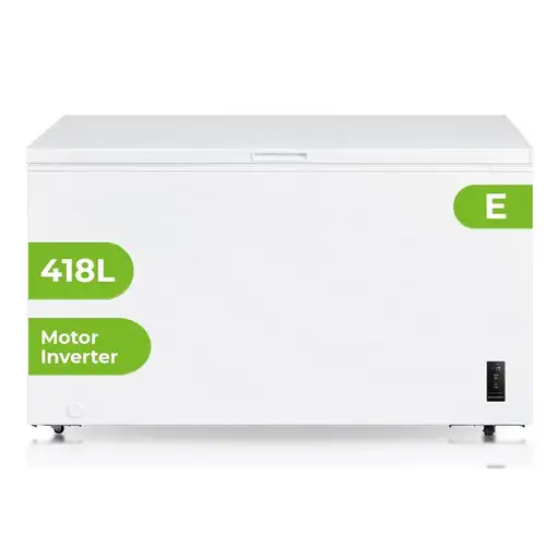 Aspes ACHH4500EDC congelador Arcón congelador Independiente 418 L E Blanco