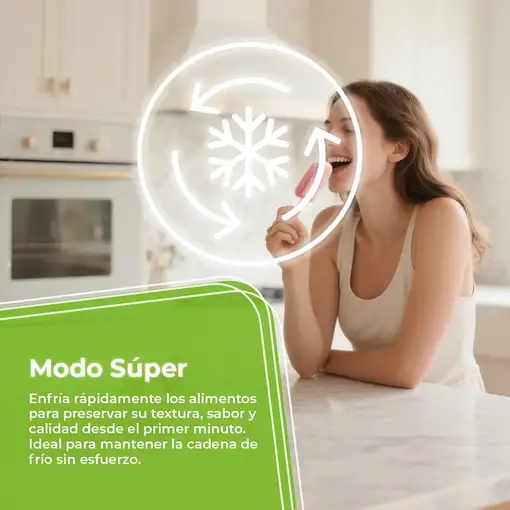 Aspes ACHH4500EDC congelador Arcón congelador Independiente 418 L E Blanco