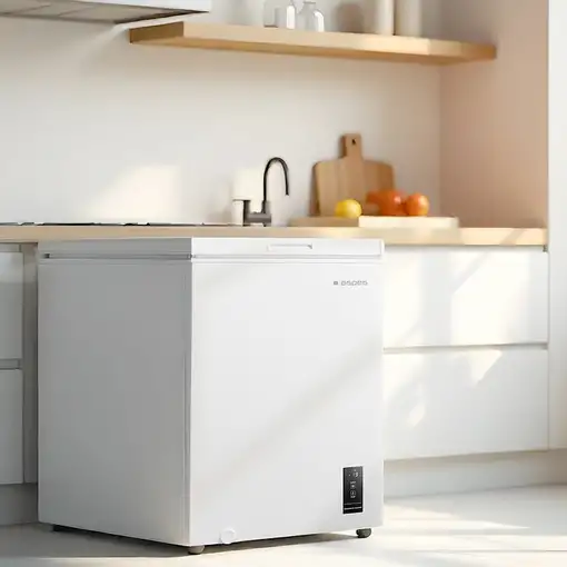 Aspes ACH1002EDC congelador Arcón congelador Independiente 99 L E Blanco