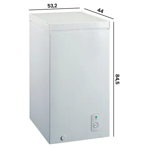 Infiniton CH-80H84WEH congelador Arcón congelador Independiente 78 L E Blanco