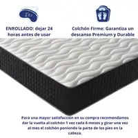 Colchón 150x190 Para Personas Grandes | Alto 30cm | Firmeza Alta Colchón 150x190 Para Personas Grandes | Alto 30cm | Firmeza Alta