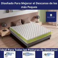 Colchón Viscoelástico 135x190 Especial Niños, Todos los Tamaños Colchón Viscoelástico 135x190 Especial Niños, Todos los Tamaños