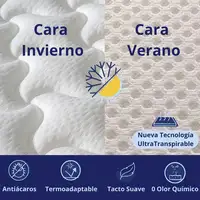 Colchón Viscoelástico 135x190 Especial Niños, Todos los Tamaños Colchón Viscoelástico 135x190 Especial Niños, Todos los Tamaños