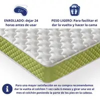 Colchón Viscoelástico 135x190 Especial Niños, Todos los Tamaños Colchón Viscoelástico 135x190 Especial Niños, Todos los Tamaños