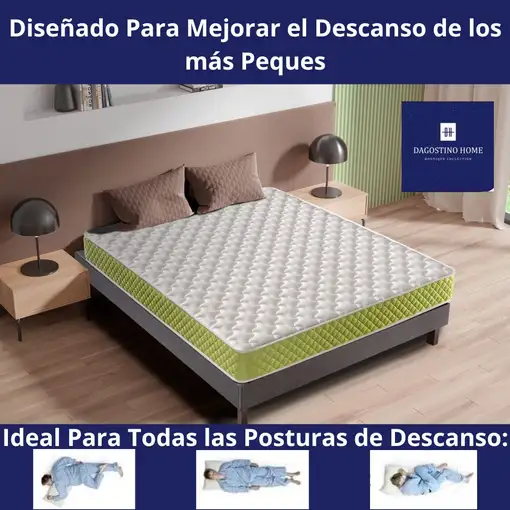 Colchón Viscoelástico 90x190 Especial Niños, Todos los Tamaños