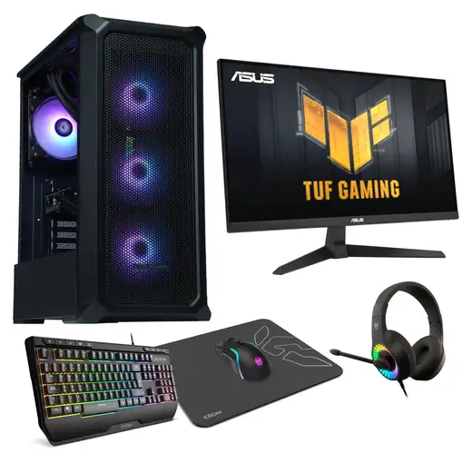 Epical-Q Pack Gaming Mplus108 AMD Ryzen 7 5800X, 32GB, 1TB, RTX 5060Ti 8GB + W11P