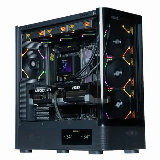 Epical-Q Ulecol AMD Ryzen 7 7800X3D, 64GB, 2TB SSD, RTX 5080+ W11P