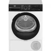 Secadora blanca con bomba de calor, 8 kg, BM3T48249W BEKO Secadora blanca con bomba de calor, 8 kg, BM3T48249W BEKO