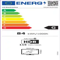 LG 55UR762H3ZC televisión para el sector hotelero 139,7 cm (55\) 4K Ultra HD 400 c