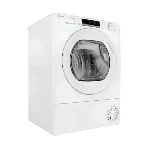 Secadora blanca con bomba de calor, 8 kg, Smart Pro CRO EH8N2TE-S CANDY