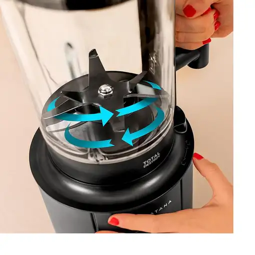 Cecotec 03986 licuadora 1,8 L Batidora de vaso 2700 W Negro