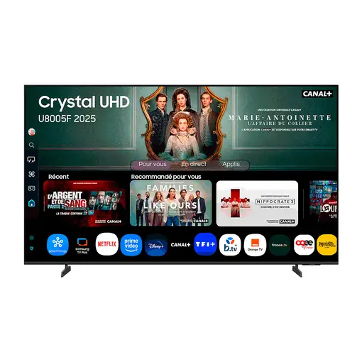Televisor LED 85'' 4K Ultra HD Negro Smart TU85U8005FUXXC SAMSUNG