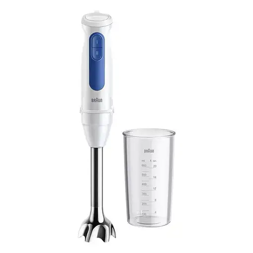 Braun MQ 30001 M Batidora de mano 900 W Azul, Blanco
