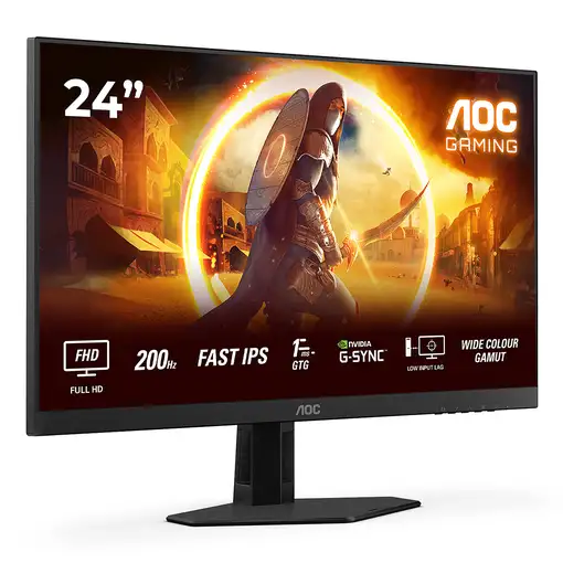AOC G4 24G4HRE pantalla para PC 60,5 cm (23.8") 1920 x 1080 Pixeles Full HD LED N