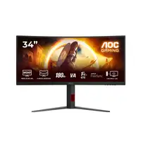 AOC G4 CU34G4 pantalla para PC 86,4 cm (34") 3440 x 1440 Pixeles Wide Quad HD LED AOC G4 CU34G4 pantalla para PC 86,4 cm (34") 3440 x 1440 Pixeles Wide Quad HD LED