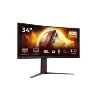 AOC G4 CU34G4 pantalla para PC 86,4 cm (34") 3440 x 1440 Pixeles Wide Quad HD LED AOC G4 CU34G4 pantalla para PC 86,4 cm (34") 3440 x 1440 Pixeles Wide Quad HD LED