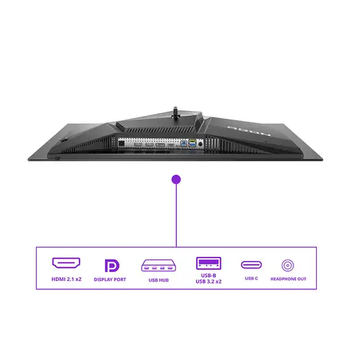 AOC G2 AG276UZD pantalla para PC 67,3 cm (26.5") 3840 x 2160 Pixeles 4K Ultra HD