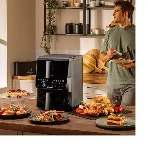 Freidora de aire 10 L Negro A01_EU01_109328 CECOTEC