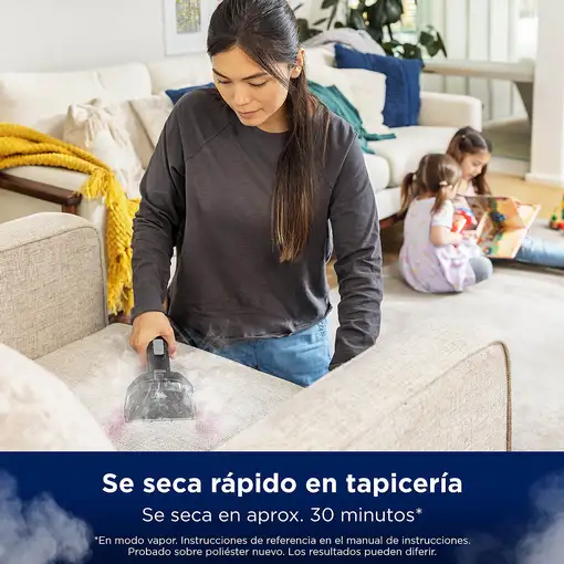 Bissell SpotClean Hydrosteam Select Limpiador a vapor de cilindro 1,9 L 1000 W