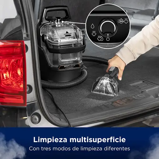 Bissell SpotClean Hydrosteam Select Limpiador a vapor de cilindro 1,9 L 1000 W