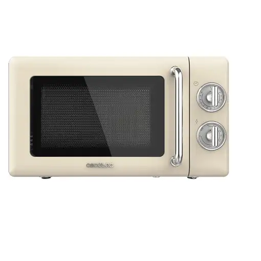 Cecotec 01709 microondas Beige, Acero inoxidable Microondas con grill