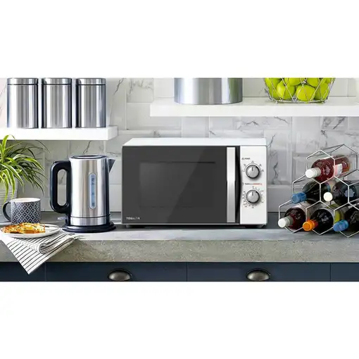 Toshiba MW-MG20P Negro, Blanco Microondas combinado Encimera 20 L 800 W