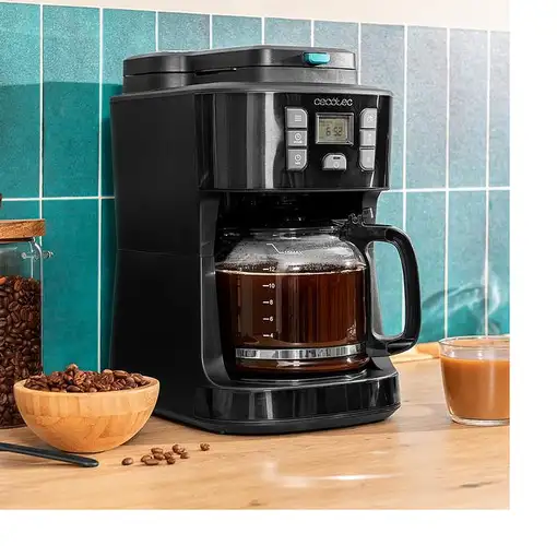 Cafeteras goteo Semi-automática Negro 12 cups 01855 CECOTEC