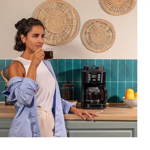 Cafeteras goteo Semi-automática Negro 12 cups 01855 CECOTEC