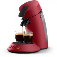 Cafetera de cápsulas roja, 800 W, 0,7 L, CSA210/91 Senseo PHILIPS Cafetera de cápsulas roja, 800 W, 0,7 L, CSA210/91 Senseo PHILIPS