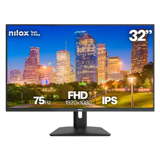 Nilox NXM32FHD1201 pantalla para PC 81,3 cm (32") Full HD LED Negro