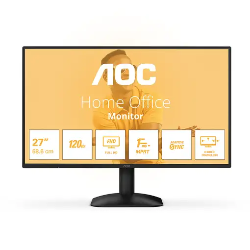 AOC B3 27B31H pantalla para PC 68,6 cm (27") 1920 x 1080 Pixeles Full HD Negro AOC B3 27B31H pantalla para PC 68,6 cm (27") 1920 x 1080 Pixeles Full HD Negro