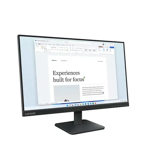 Lenovo L24-4e pantalla para PC 60,5 cm (23.8'') 1920 x 1080 Pixeles Full HD LCD