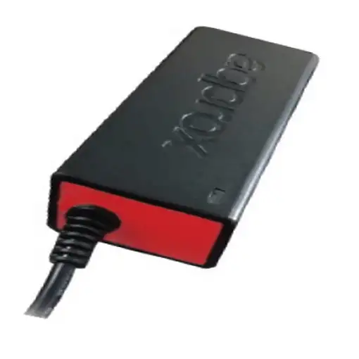 Approx appUA45BR adaptador e inversor de corriente Interior 45 W Negro, Rojo