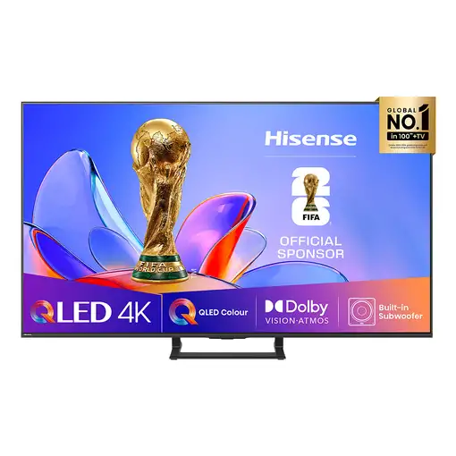 Televisor LED 55'' 4K Ultra HD Negro Smart 20016324 HISENSE