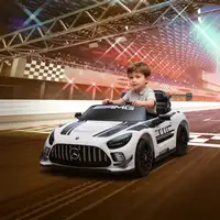 Coche Eléctrico para Niños Mercedes-AMG GT3 Evo Blanco AIYAPLAY Coche Eléctrico para Niños Mercedes-AMG GT3 Evo Blanco AIYAPLAY