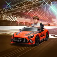 Coche Eléctrico para Niños Mercedes-AMG GT3 Evo Naranja AIYAPLAY Coche Eléctrico para Niños Mercedes-AMG GT3 Evo Naranja AIYAPLAY