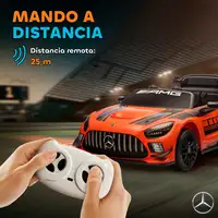 Coche Eléctrico para Niños Mercedes-AMG GT3 Evo Naranja AIYAPLAY Coche Eléctrico para Niños Mercedes-AMG GT3 Evo Naranja AIYAPLAY