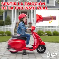 Moto Eléctrica para Niños 6V Ruedas de 6,9'' Velocidad de 2,5km/h Rojo AIYAPLAY Moto Eléctrica para Niños 6V Ruedas de 6,9'' Velocidad de 2,5km/h Rojo AIYAPLAY