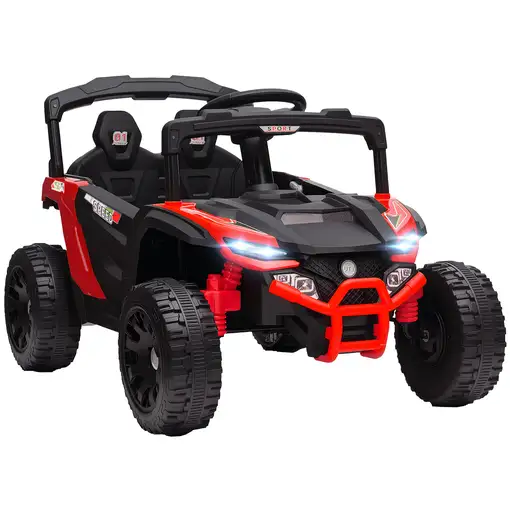 Coche Eléctrico para Niños UTV 12V con 2 Motores Rojo AIYAPLAY Coche Eléctrico para Niños UTV 12V con 2 Motores Rojo AIYAPLAY