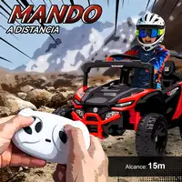 Coche Eléctrico para Niños UTV 12V con 2 Motores Rojo AIYAPLAY Coche Eléctrico para Niños UTV 12V con 2 Motores Rojo AIYAPLAY
