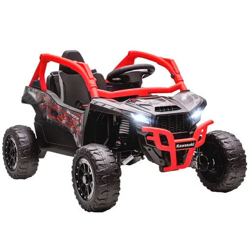 Coche Eléctrico para Niños 12V Kawasaki Teryx KRX 1000 Rojo AIYAPLAY Coche Eléctrico para Niños 12V Kawasaki Teryx KRX 1000 Rojo AIYAPLAY