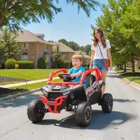 Coche Eléctrico para Niños 12V Kawasaki Teryx KRX 1000 Rojo AIYAPLAY Coche Eléctrico para Niños 12V Kawasaki Teryx KRX 1000 Rojo AIYAPLAY