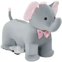 Elefante Eléctrico con Música Batería 6V Ruedas Silenciosas Gris AIYAPLAY Elefante Eléctrico con Música Batería 6V Ruedas Silenciosas Gris AIYAPLAY