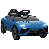 Coche Eléctrico para Niños de +3 Años Lamborghini Batería 12V Azul AIYAPLAY Coche Eléctrico para Niños de +3 Años Lamborghini Batería 12V Azul AIYAPLAY