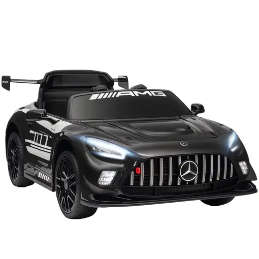 Coche Eléctrico para Niños Mercedes-AMG GT3 Evo Negro AIYAPLAY Coche Eléctrico para Niños Mercedes-AMG GT3 Evo Negro AIYAPLAY