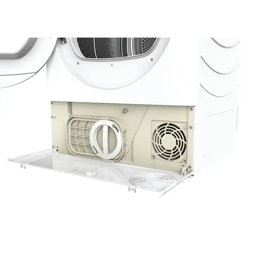 Secadora de condensación blanca, con bomba de calor, 8 kg, Smart CSE C8LF-S CANDY