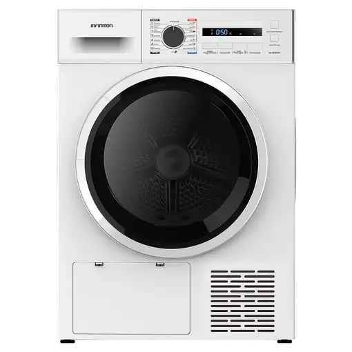 Secadora blanca con bomba de calor, 8 kg, SD-BC8EWN INFINITON