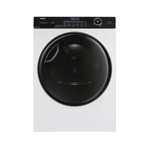Secadora blanca con bomba de calor, 9 kg, I-Pro Series 5 HD90-A3959 HAIER Secadora blanca con bomba de calor, 9 kg, I-Pro Series 5 HD90-A3959 HAIER