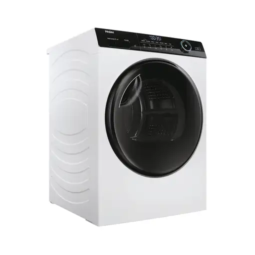 Secadora blanca con bomba de calor, 9 kg, I-Pro Series 5 HD90-A3959 HAIER